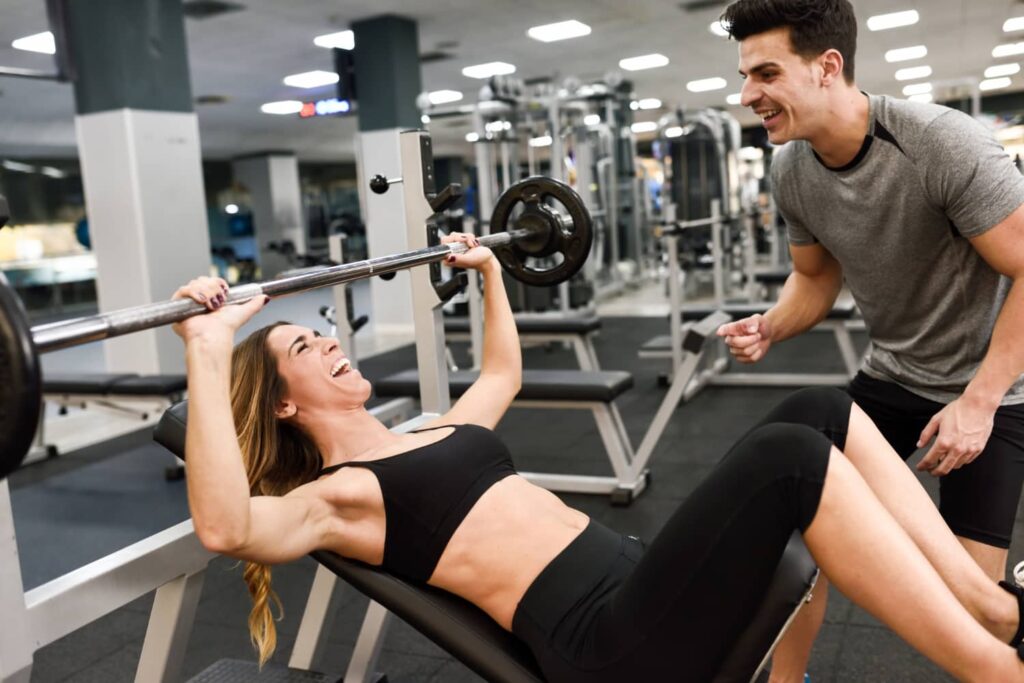 entrenamiento con pesas