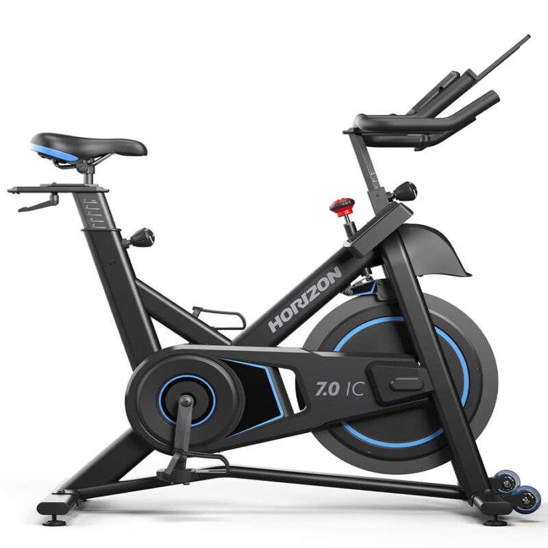 Bicicleta de spinning lateral