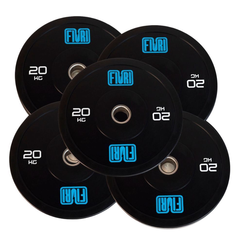 10 discos black de 20 kg