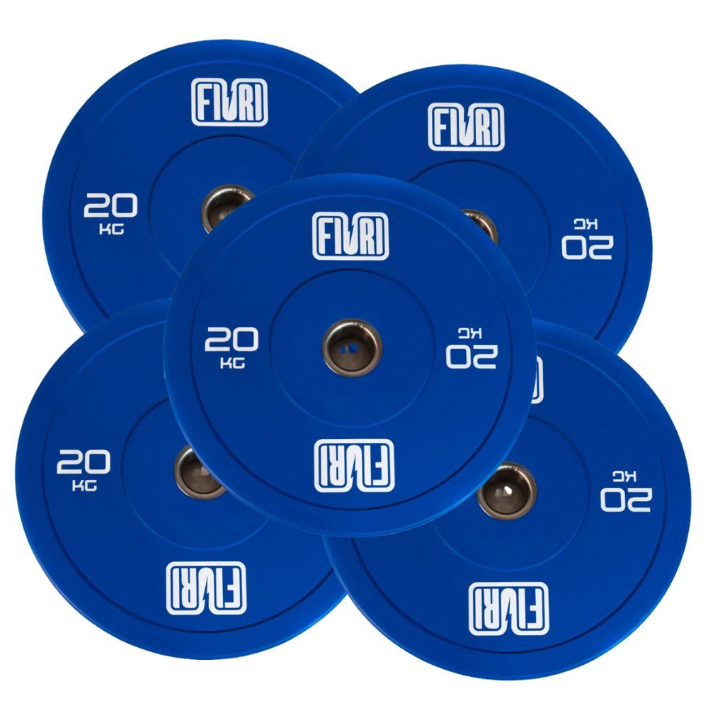 10 discos color de 20 kg