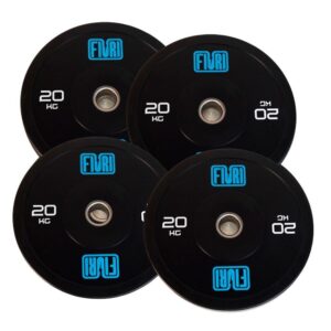 4 discos black de 20 kg