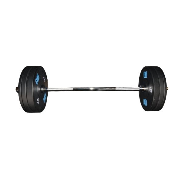 Barra home 1,5 m con discos negros de 5 a 15kg