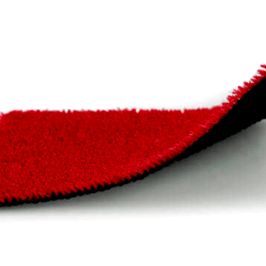 cesped artificial rojo 7mm