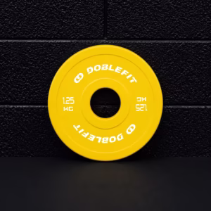 Discos fraccionados bumpers color DOBLEFIT 1.25kg