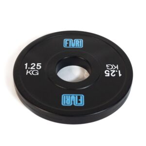 Discos fraccionados bumpers black FIURI 1.25kg