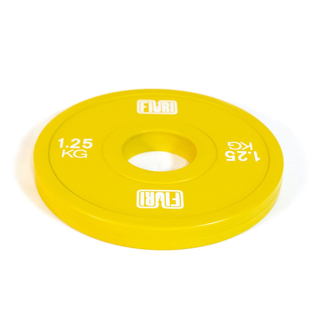 discos bumpers de 1.25kg