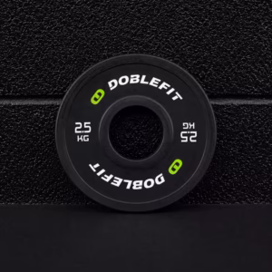 Discos fraccionados bumpers black DOBLEFIT 2.25kg