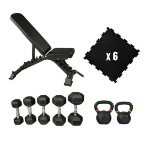 Pack musculación en casa