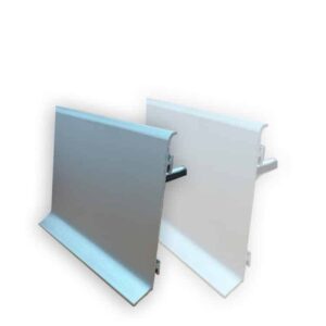 Rodapiés de aluminio