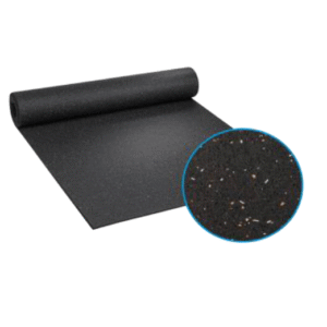 Suelo de gimnasio Sport Premium por rollo partículas en azul