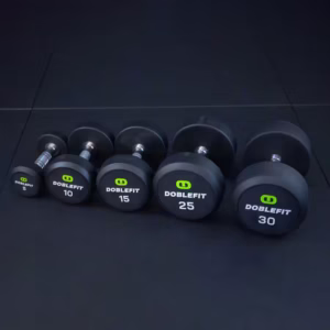 Set Mancuernas Redondas Doblefit