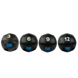 Set wall ball de 3 a 12kg