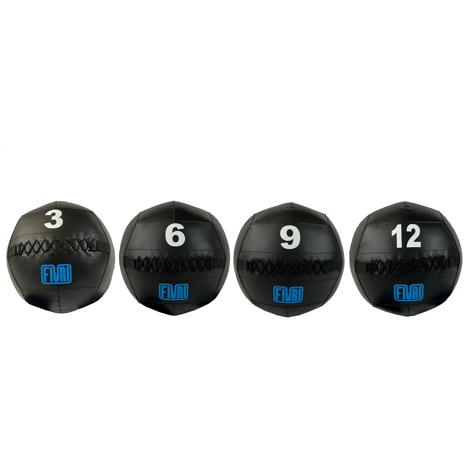 Set wall ball de 3 a 12kg