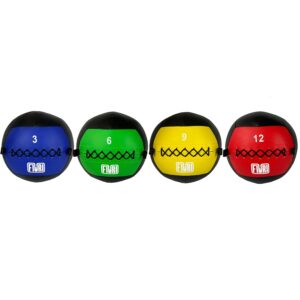 Set wall ball de 3 a 12kg