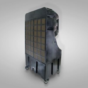 Ventilador bajo consumo evaporativo para gimnasios
