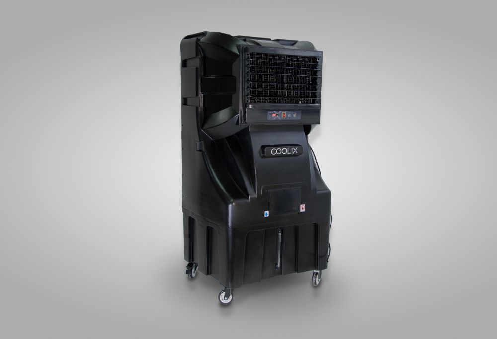 Ventilador bajo consumo evaporativo para gimnasios