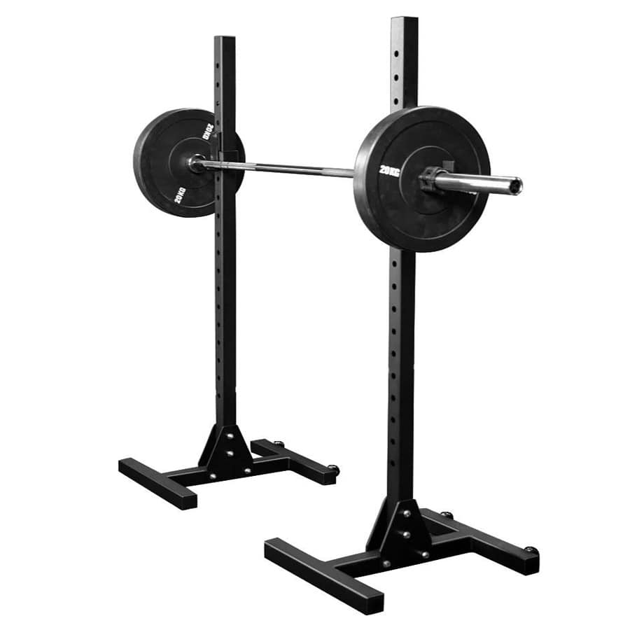 Rack portátil sentadillas con barra