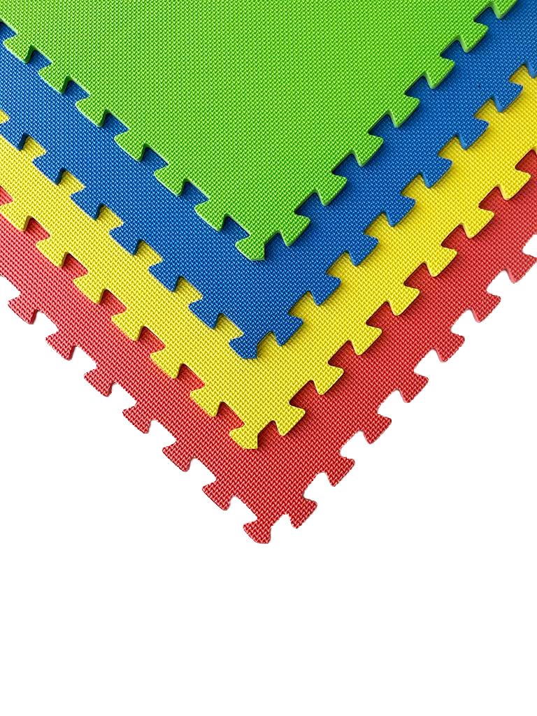 tatami puzzle multicolor 60 x 60 x 1 cm