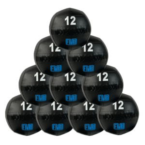 10 Wall Balls Black de 12 kg Fiuri - equipamiento deportivo