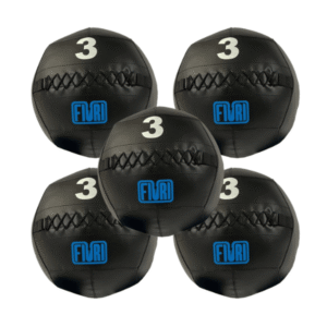 5 Wall Balls Black de 3 kg Fiuri - equipamiento deportivo